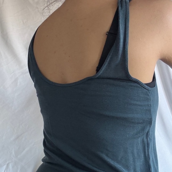 Basic Dark Blue Tank Top - Picture 2 of 2